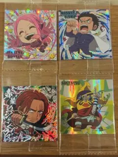 ワンピース　ウエハースシール　シャンクス　そげキング　ボニー　ガープ