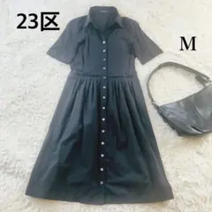 極美品　23区　ワンピース　黒　Mサイズ　38のサムネイル