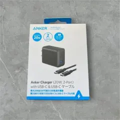 Anker Charger 20W 2-Port USB-C & USB-A