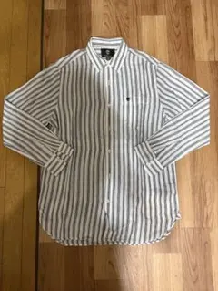 old Timberland インド製 リネンシャツ ストライプのサムネイル