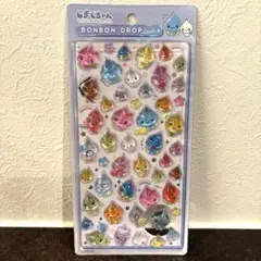 【正規品】しずくちゃん　ボンボンドロップシール　大　しずくの森のなかまたち