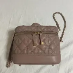 【最終値下げ】RANDA ランダ　キルティング2way バニティバッグ