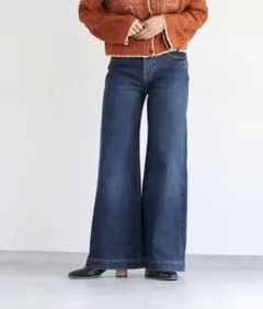 デニムローライズセミワイドのサムネイル