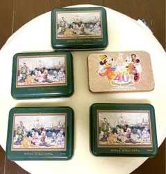 ディズニー　缶ケース 5個セットのサムネイル