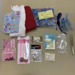 ちりめん細工 手芸材料セット まとめ売り
