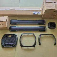 ハスラー フロントグリル ガーニッシュ 枠 71742-59S0 マットブラック
