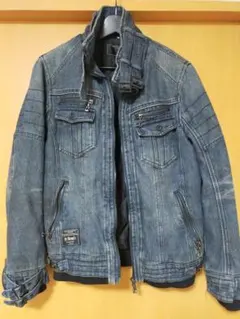 デニム　2点セット売り　ジャケット　シャツ