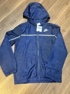 Nike ネイビー ナイロンジャケット・パンツセット 140〜150(S)