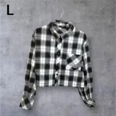 ゆ*ゆ様 セシルマクビー チェック柄 トップス ミニtシャツ シャツ XLサイズ