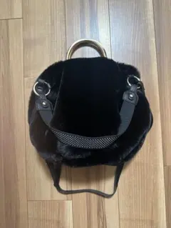 アンビリオン（UNBILLION）ファーバッグ ブラック 新品 3Way