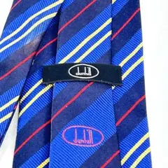 ダンヒル dunhill ネクタイ レジメンタル ストライプのサムネイル