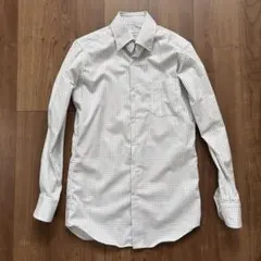 グリーンレーベルリラクシング　チェック　長袖シャツ　Sサイズ