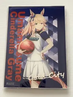 ウマ娘シンデレラグレイ　ゴールドシチー　アートパネル　ラウンドワン　コラボ