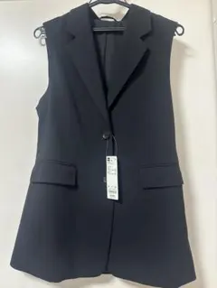 【新品未使用タグ付き】GU/オーバーサイズテーラードベスト/S