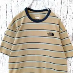 【美品】 ノースフェイス フリーランボーダークルー Tシャツ メンズS 速乾のサムネイル