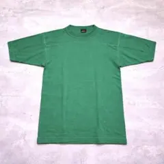 グッドデザイン古着でかロゴ×背番号グリーンベースボールシャツ ビッグサイズ グッドデザイン古着でかロゴ×背番号グリーンベースボールシャツ ビッグ