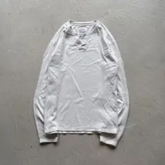 00s nicole club for men white line l/s