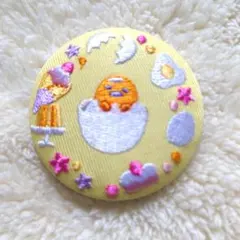 サンリオ　ぐでたま 刺繍バッジ