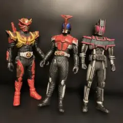 仮面ライダー 可動フィギュア 3体セット