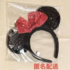 ミッキー ミニーちゃん カチューシャ ディズニー スパンコール