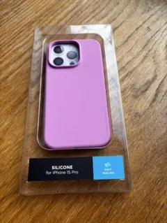 elago 新品 iPhone 15 Proシリコンケース ホットピンク 未使用のサムネイル