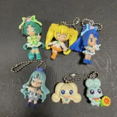プリキュア フィギュアキーホルダー 5個セット