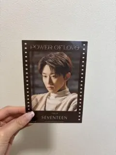 seventeen power of love ミンギュ ホシ 映画 入場特典 - メルカリ