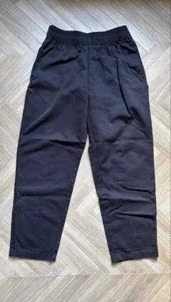 GU ブラック ワークパンツ