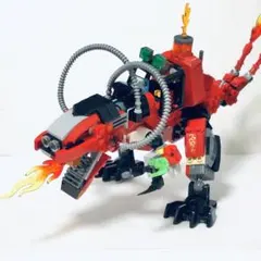 レゴ 正規品 ● ジュラシックワールド風 恐竜ロボレッドヴォルケーノ C-437