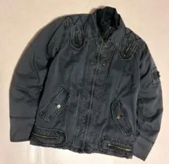 y2k archive Military Gimmick Jacket フェード