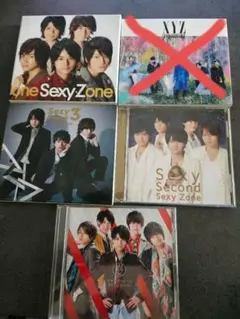 Sexy Zone CDセット 5枚組