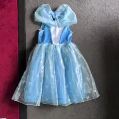 シンデレラドレス 水色 蝶々モチーフ　トイザらスのサムネイル