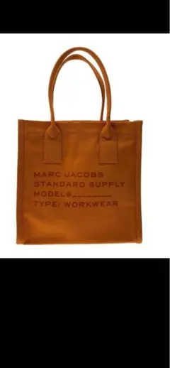 MARC JACOBS SUPPLY　キャンパストートバッグ　オレンジ