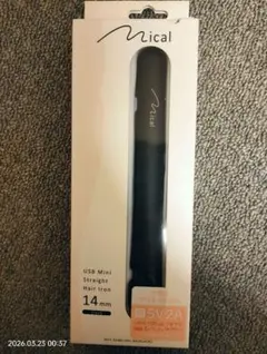 USBミニストレートヘアアイロン (Mical)
