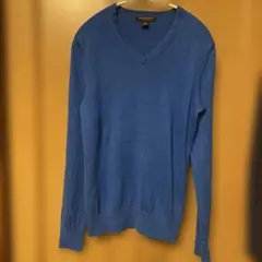 BANANA REPUBLIC 青 Vネックセーター M