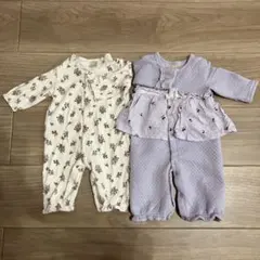 プティマイン　ツーウェイオール　まとめ売り　60 70 カバーオール 女の子