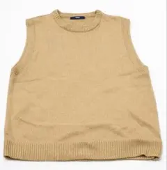 【美品】CIAOPANIC チャオパニック ニットベスト ベージュ 3回着用のみ