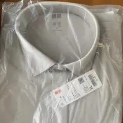 ★新品★エアリズムコットンフルオープンポロシャツ　ライトグレー　XL