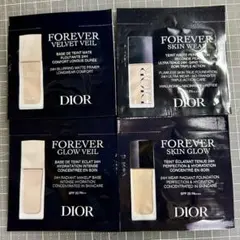 Dior サンプルセット 4種 ファンデーション メイクアップベース
