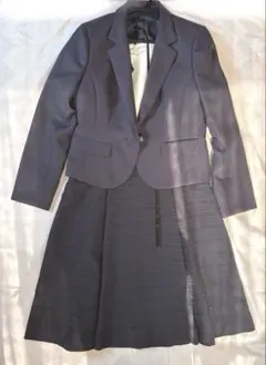 レディース　スーツ　フォーマル　ネイビー　セットアップ　古着ヴィンテージ　11号
