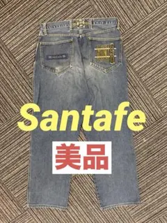 サンタフェ　Santafe デニム　ジーンズ　刺繍ポケット　美品のサムネイル