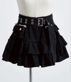 【限定】NANAコラボ REFLEM ブラックフリルミニスカート 2026年最新】REFLEM ミニスカートの人気アイテム - メルカリ