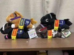 サラブレッドコレクションねそべりぬいぐるみ2　4点コンプセット