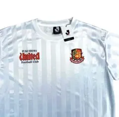 Jリーグ　福島ユナイテッドFC Tシャツ メッシュ　XL ホワイト　新品のサムネイル