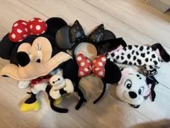 ディズニー　カチューシャ等セット