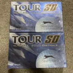 新品 未開封 Slazenger TOUR SD ゴルフボール 15個×２セット
