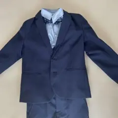 H&M フォーマルスーツ ネイビー 116
