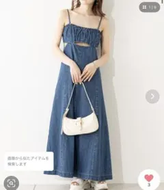 chico キャミソールワンピース