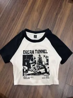 SHEIN グラフィックTシャツ Sサイズ ホワイト/ブラック