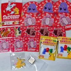 ポケモン ポケットモンスター menu 非売品 コースター シール ＋ おまけ